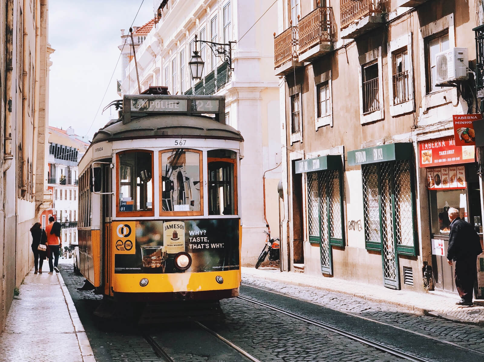 train in Lisbon