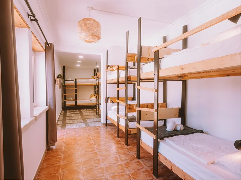 Cliff_Surfhouse_Shared_Room_Mirante04 Cliff Surf House Portugal Santa Cruz - Shared Rooms