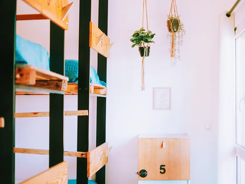 Cliff_Surfhouse_Shared_Rooms_Azul06 Cliff Surf House Portugal Santa Cruz - Shared Rooms