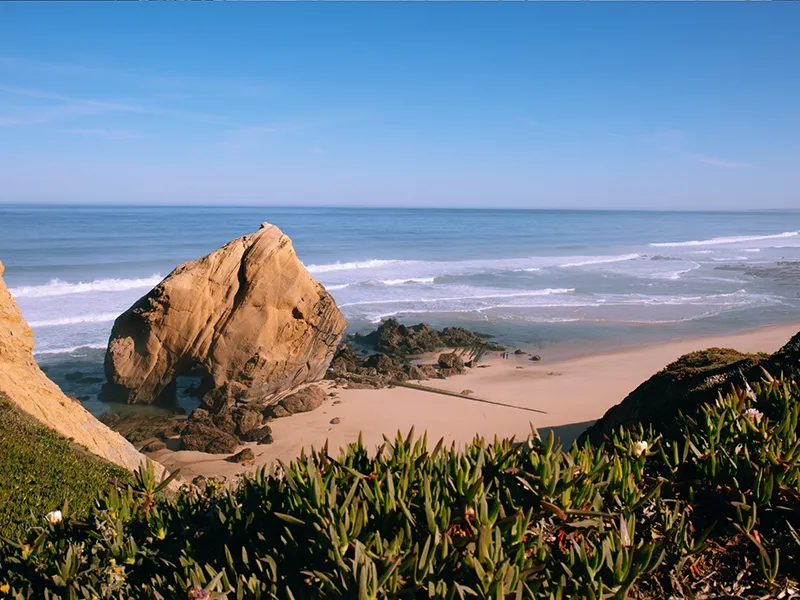 cliff-surf-house-santacruz-beach06 Cliff Surf House Portugal Santa Cruz - beach